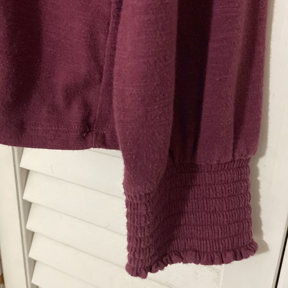 Sonoma plumb colored tee long sleeve size Large - Picture 4 of 7